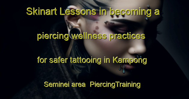 Skinart Lessons in becoming a piercing wellness practices for safer tattooing in Kampong Seminei area | PiercingTraining | PiercingClasses | SkinartTraining-Singapore