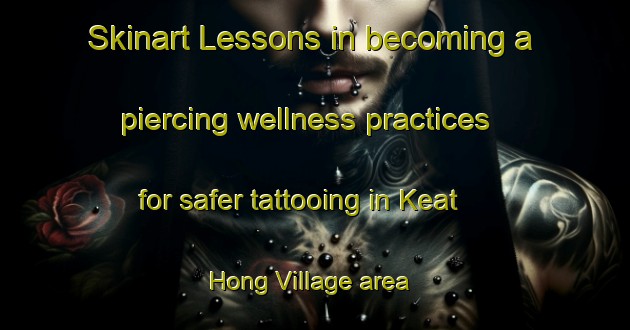 Skinart Lessons in becoming a piercing wellness practices for safer tattooing in Keat Hong Village area | PiercingTraining | PiercingClasses | SkinartTraining-Singapore