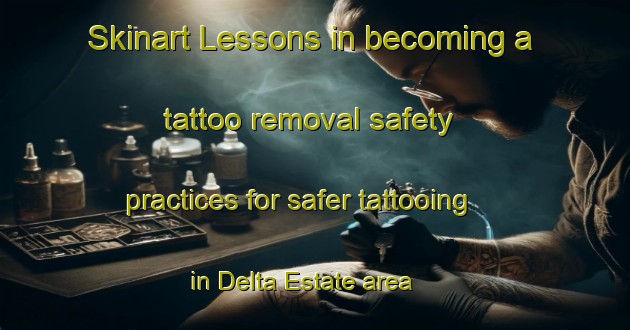 Skinart Lessons in becoming a tattoo removal safety practices for safer tattooing in Delta Estate area | RemovalTraining | RemovalClasses | SkinartTraining-Singapore