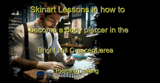 Skinart Lessons in how to become a body piercer in the Bright Hill Crescent area | PiercingTraining | PiercingClasses | SkinartTraining-Singapore