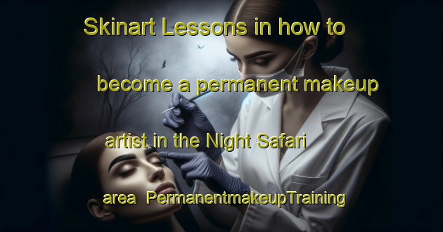 Skinart Lessons in how to become a permanent makeup artist in the Night Safari area | PermanentmakeupTraining | PermanentmakeupClasses | SkinartTraining-Singapore