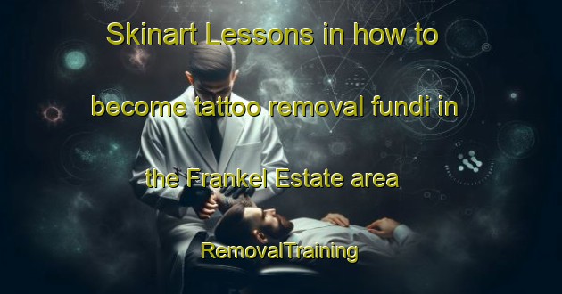 Skinart Lessons in how to become tattoo removal fundi in the Frankel Estate area | RemovalTraining | RemovalClasses | SkinartTraining-Singapore