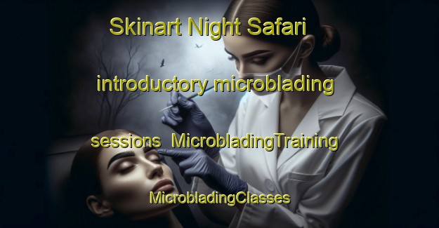 Skinart Night Safari introductory microblading sessions | #MicrobladingTraining #MicrobladingClasses #SkinartTraining-Singapore