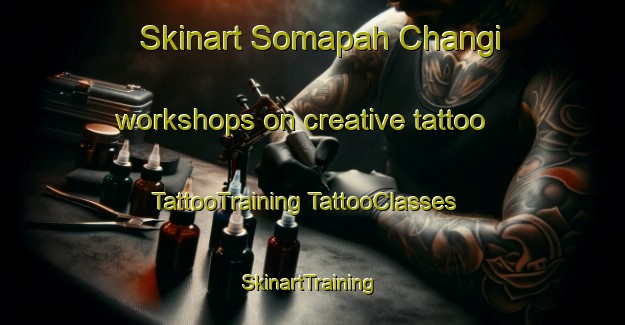 Skinart Somapah Changi workshops on creative tattoo | #TattooTraining #TattooClasses #SkinartTraining-Singapore