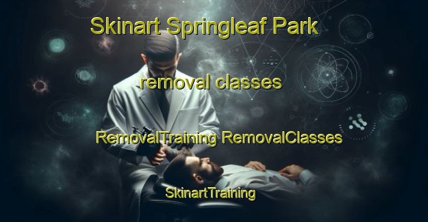 Skinart Springleaf Park removal classes | #RemovalTraining #RemovalClasses #SkinartTraining-Singapore