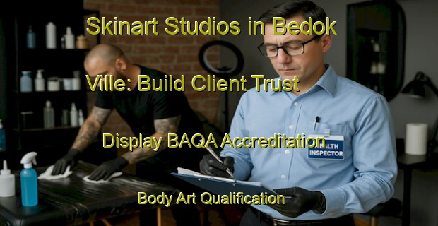 Skinart Studios in Bedok Ville: Build Client Trust - Display BAQA Accreditation | Body Art Qualification Authority | BAQA-Singapore