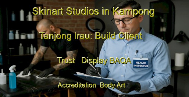 Skinart Studios in Kampong Tanjong Irau: Build Client Trust - Display BAQA Accreditation | Body Art Qualification Authority | BAQA-Singapore