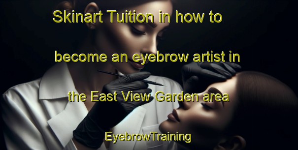 Skinart Tuition in how to become an eyebrow artist in the East View Garden area | EyebrowTraining | EyebrowClasses | SkinartTraining-Singapore